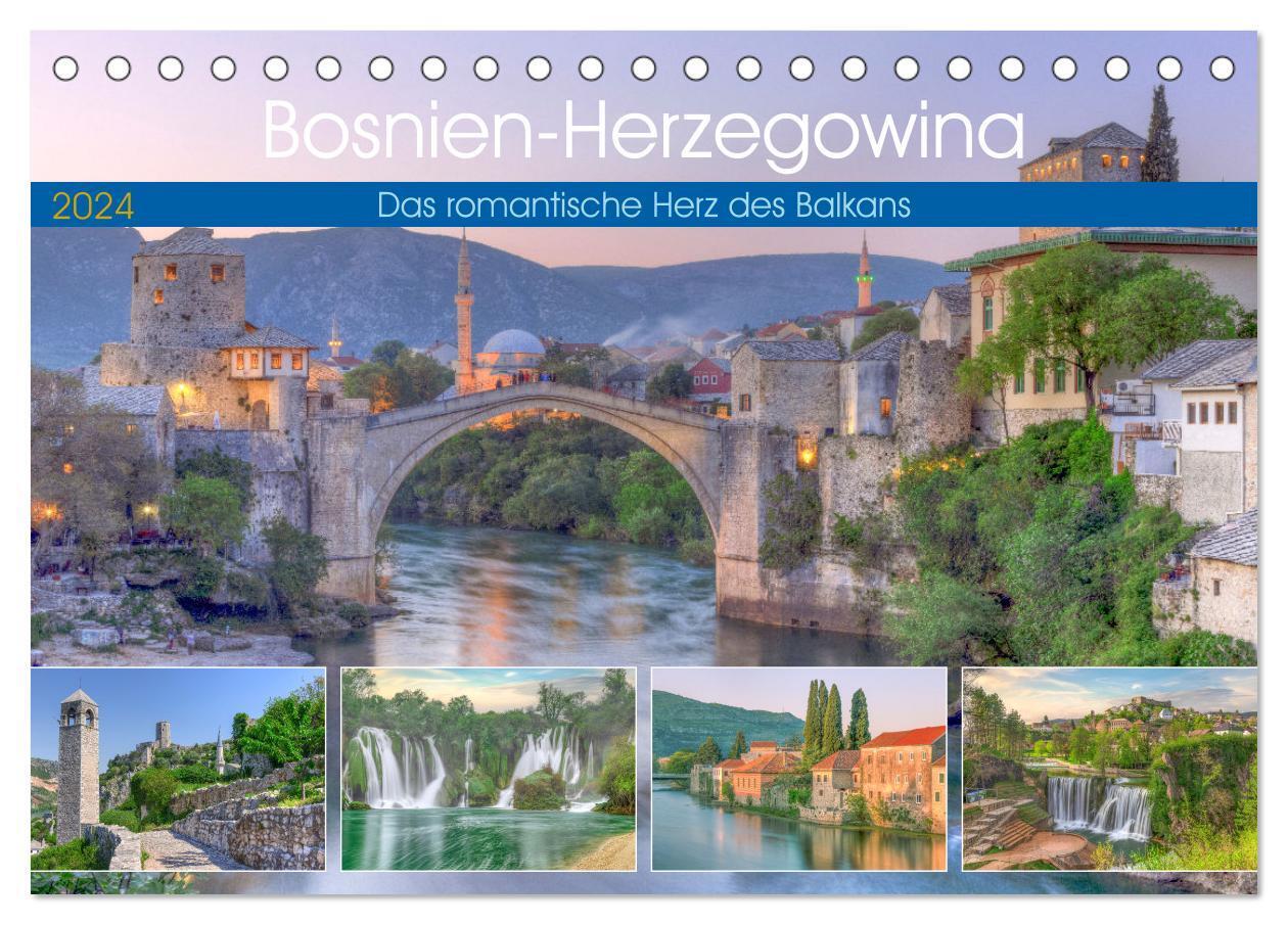 Cover: 9783675599741 | Bosnien-Herzegowina Das romantische Herz des Balkans (Tischkalender...