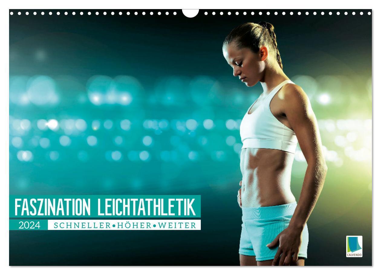 Cover: 9783383377051 | Faszination Leichtathletik: Schneller, höher, weiter (Wandkalender...