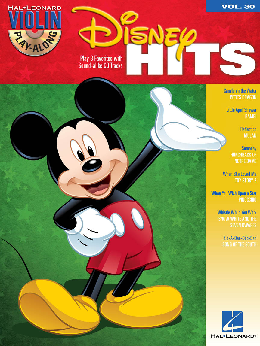 Cover: 884088626747 | Disney Hits | Violin Play-Along Volume 30 | Violin Play-Along | 2012