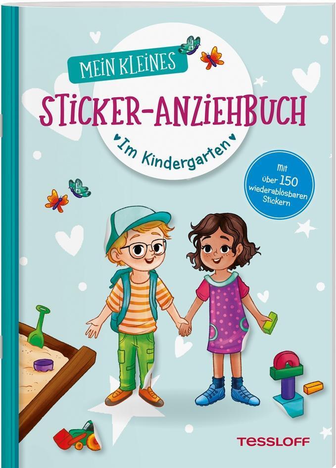 Cover: 9783788645144 | Mein kleines Sticker-Anziehbuch. Im Kindergarten | Julia Reindl | Buch