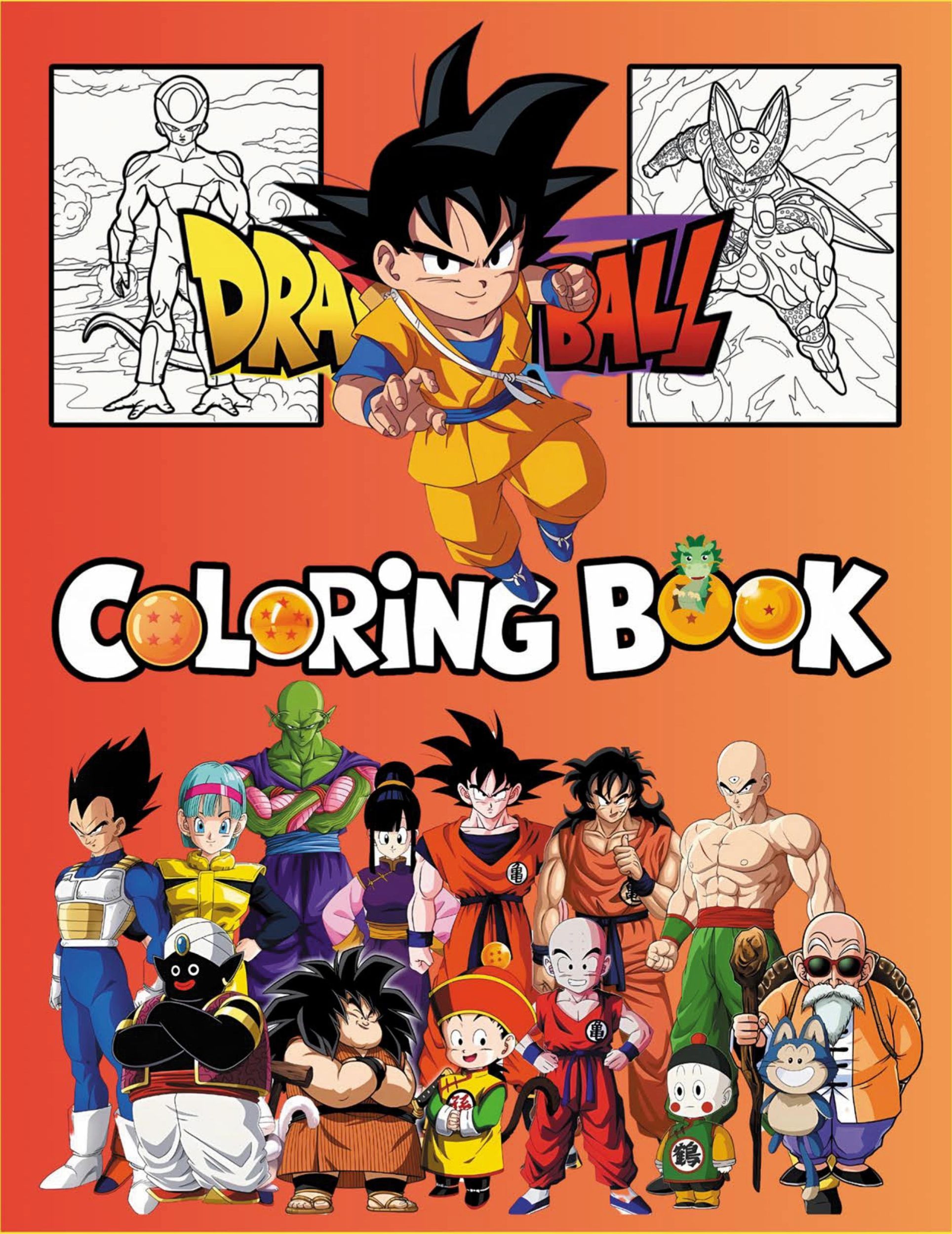 Cover: 9782724954111 | Dragon Ball Coloring Book | Nidam (u. a.) | Taschenbuch | Englisch