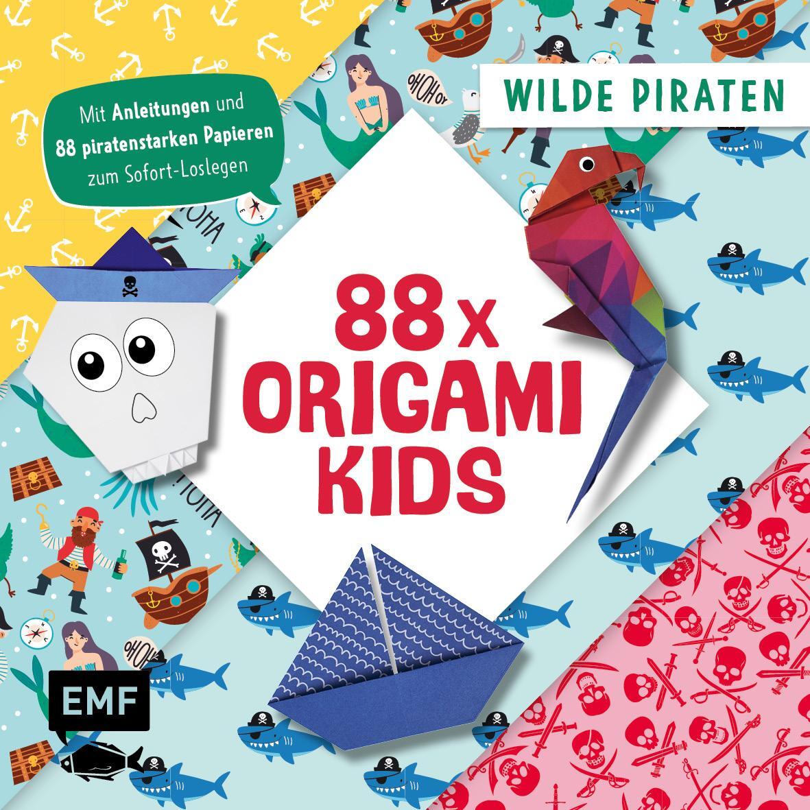 Cover: 9783745917963 | 88 x Origami Kids - Wilde Piraten | Thade Precht | Taschenbuch | 2023