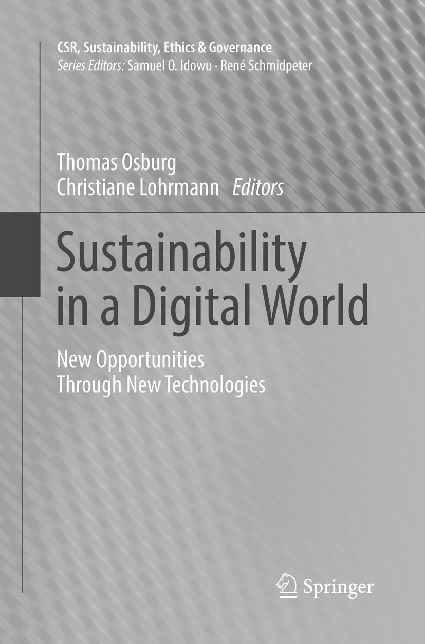 Cover: 9783319854366 | Sustainability in a Digital World | Christiane Lohrmann (u. a.) | Buch