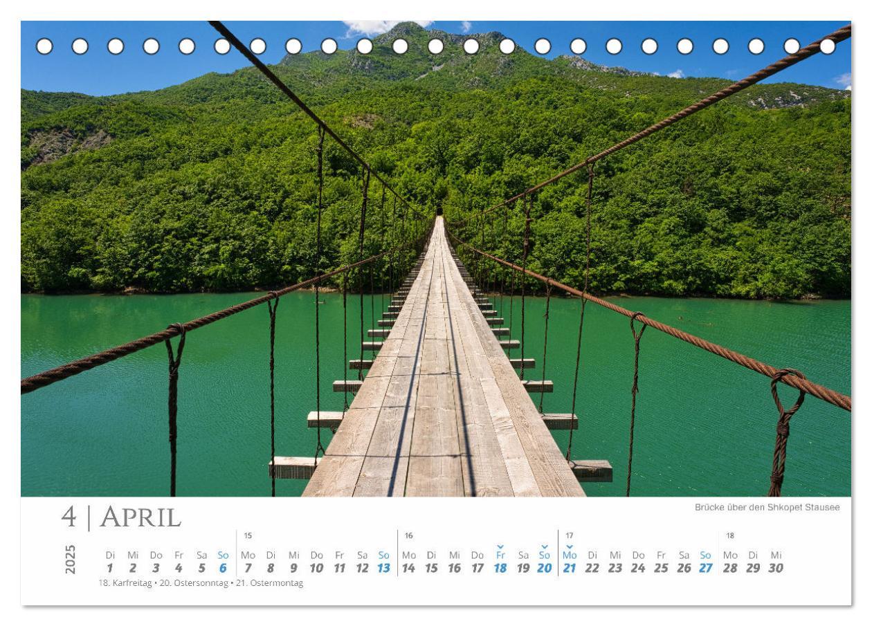 Bild: 9783383798313 | Albanien - wild, authentisch, abenteuerlich (Tischkalender 2025 DIN...