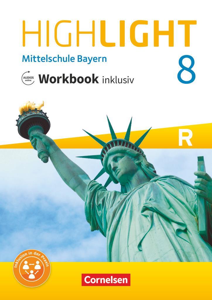 Cover: 9783060340842 | Highlight 8. Jahrgangsstufe - Mittelschule Bayern - Workbook...
