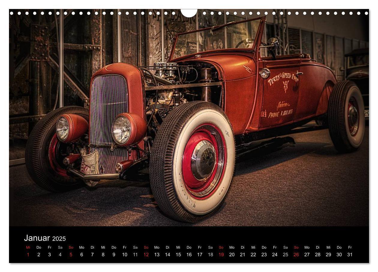 Bild: 9783435664900 | Außergewöhnliche Autos - Hot Rods (Wandkalender 2025 DIN A3 quer),...