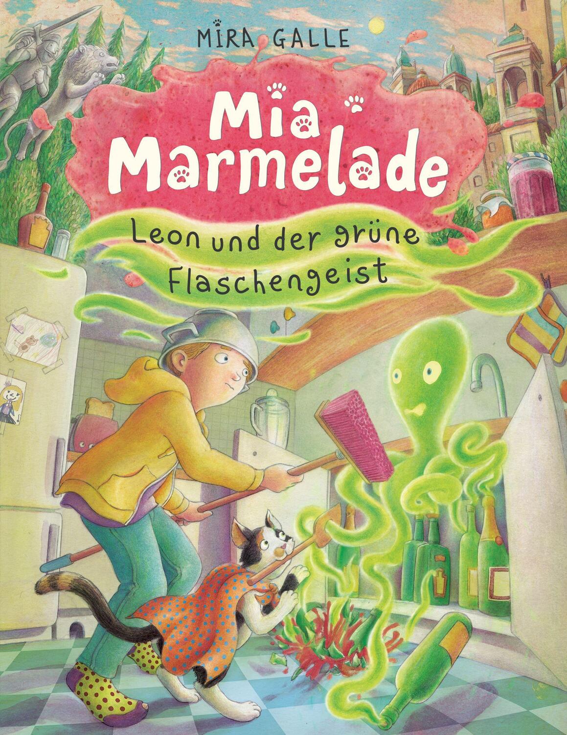 Cover: 9783948409074 | Mia Marmelade | Leon und der grüne Flaschengeist | Mira Galle | Buch