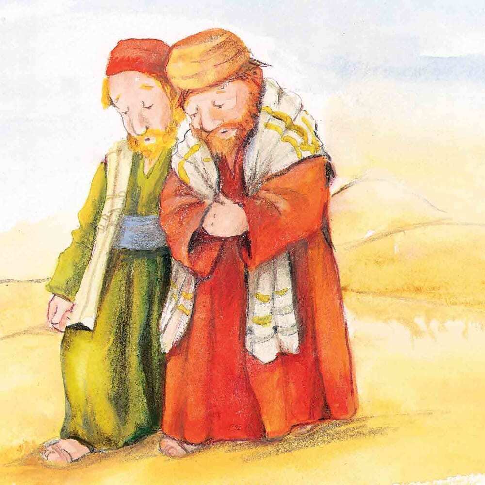 Bild: 9783769817485 | Auf dem Weg nach Emmaus | Eine Geschichte von Ostern | Brandt (u. a.)