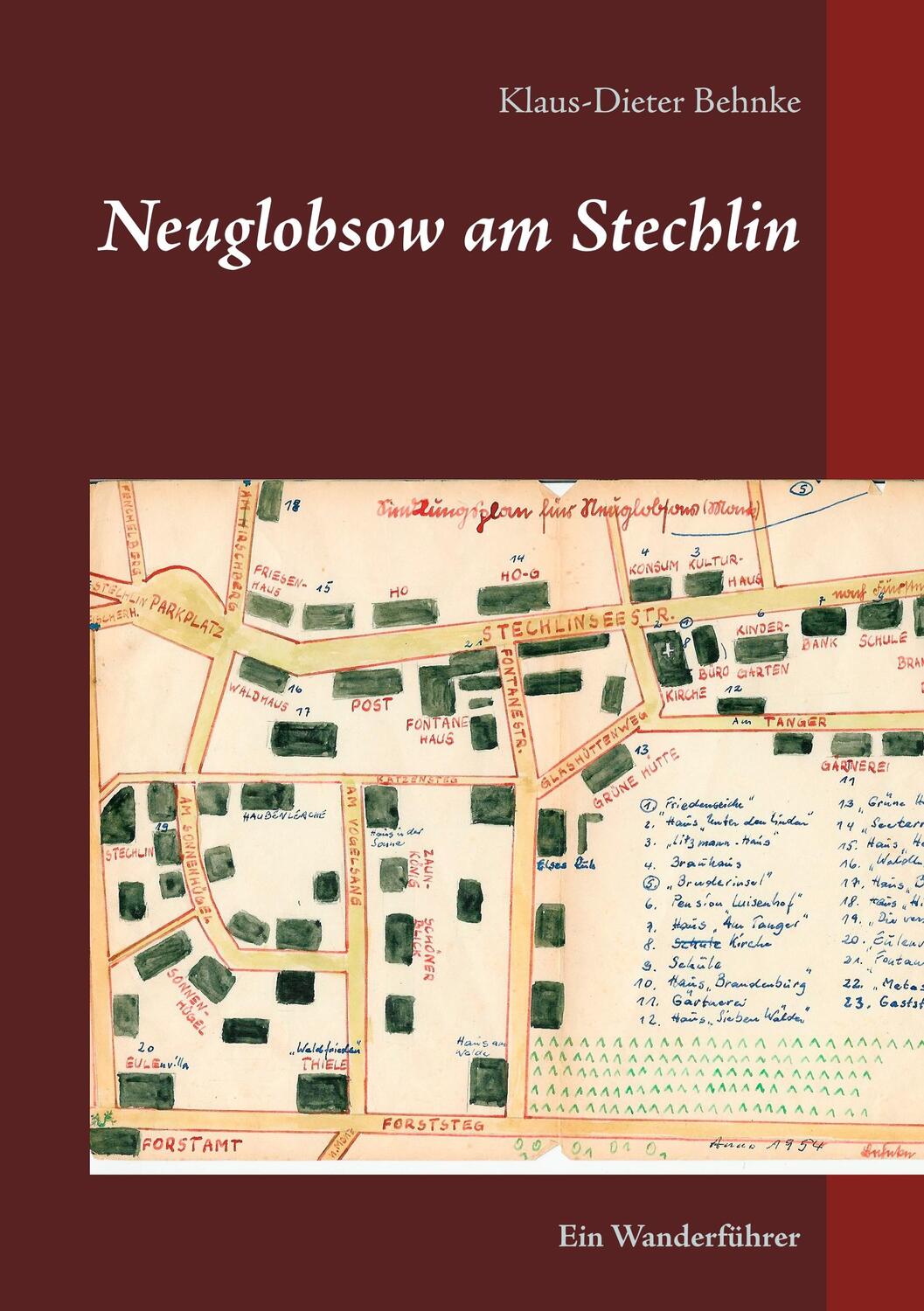 Cover: 9783744855419 | Neuglobsow am Stechlin | Ein Wanderführer | Klaus-Dieter Behnke | Buch