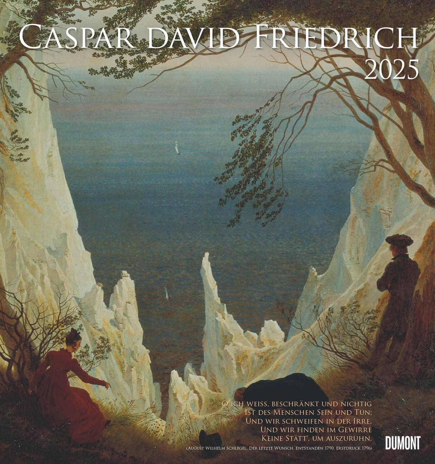 Cover: 4250809653211 | Caspar David Friedrich 2025 - Kunst-Kalender - Wand-Kalender - 45x48