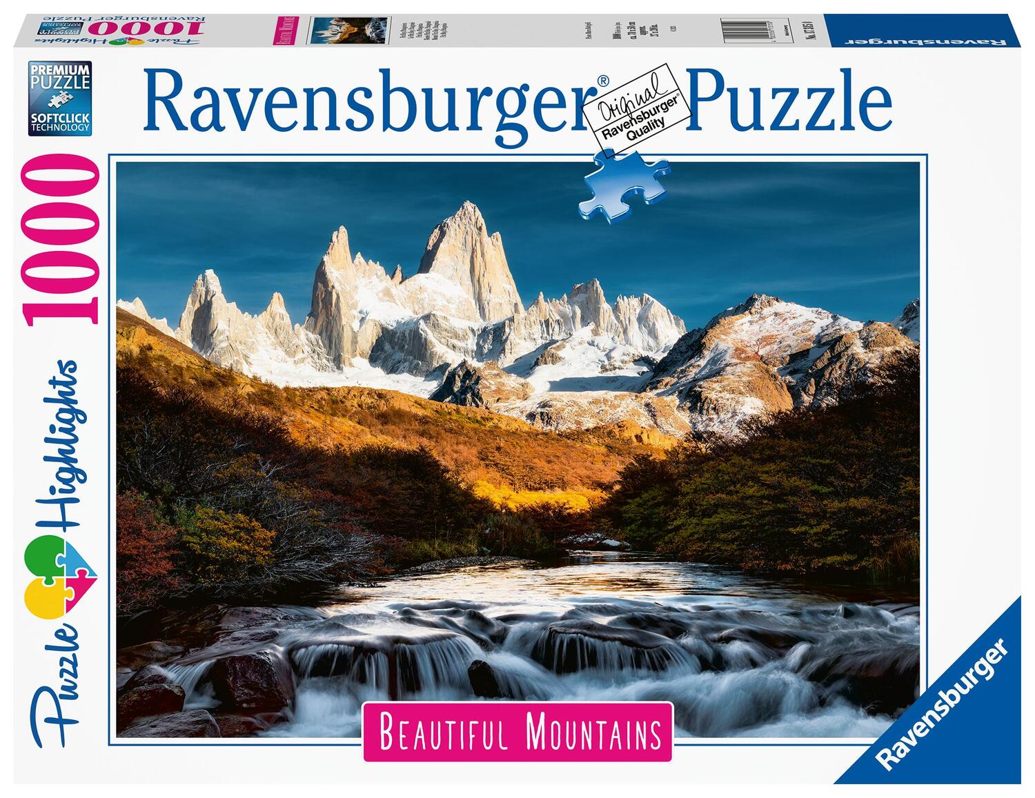Cover: 4005556173150 | Ravensburger Puzzle - Fitz Roy, Patagonien - 1000 Teile Puzzle,...