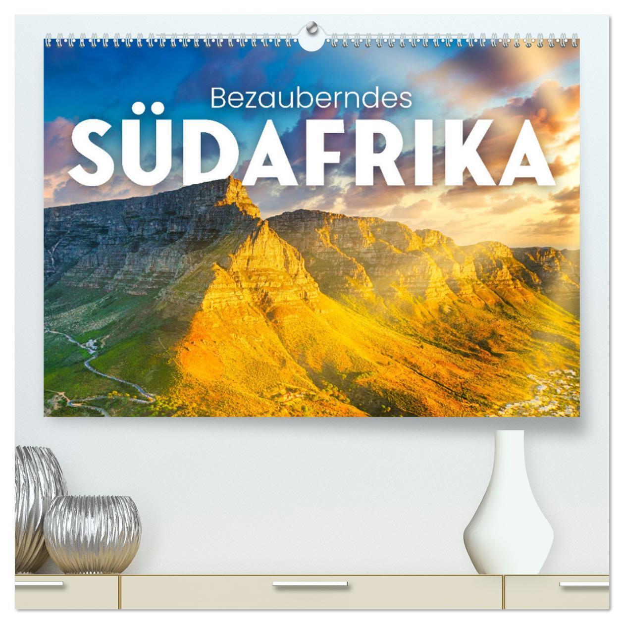 Cover: 9783383654527 | Bezauberndes Südafrika (hochwertiger Premium Wandkalender 2024 DIN...