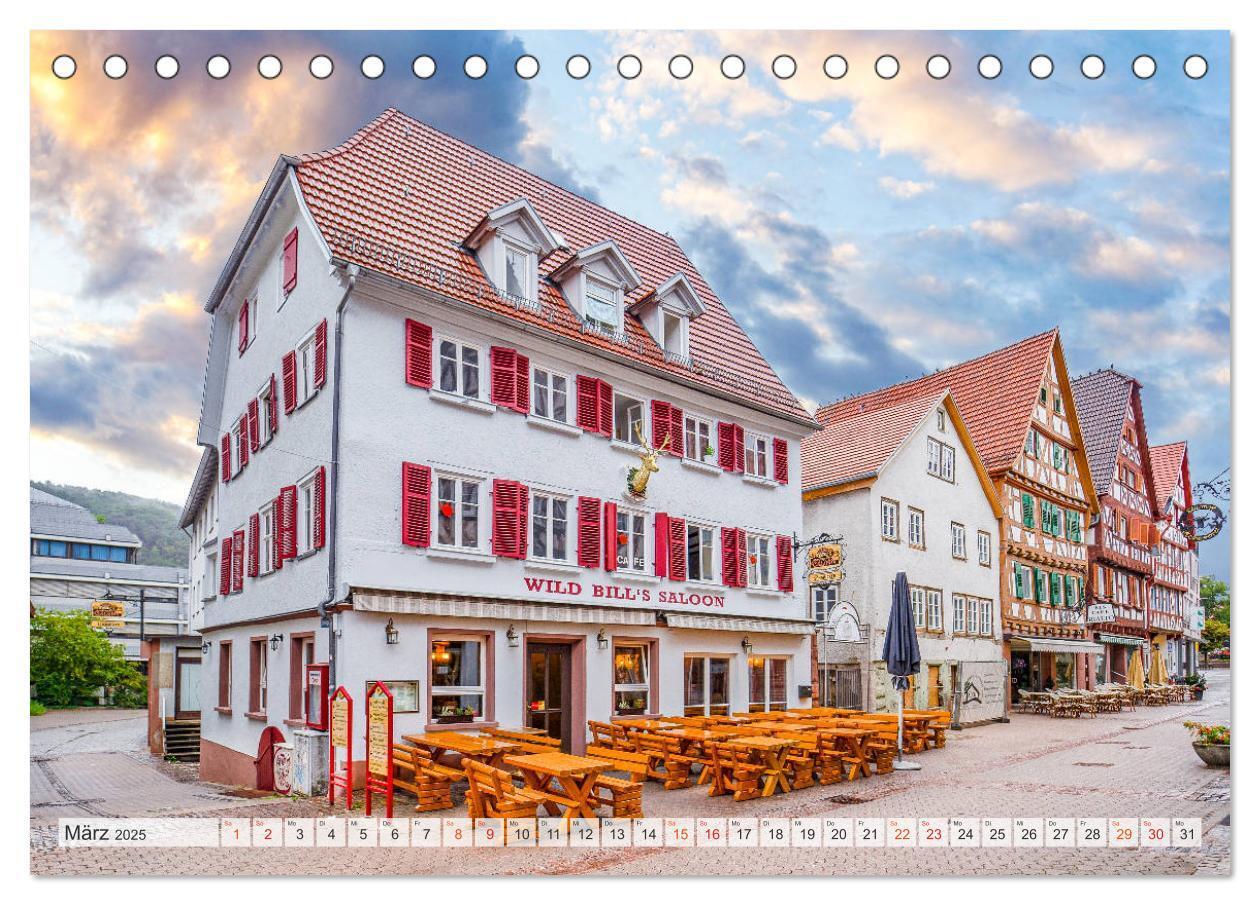 Bild: 9783435177295 | Mosbach Impressionen (Tischkalender 2025 DIN A5 quer), CALVENDO...