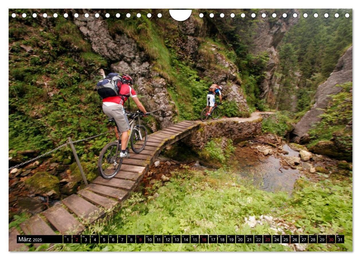 Bild: 9783435834044 | Mountainbike Spirit 2025 (Wandkalender 2025 DIN A4 quer), CALVENDO...