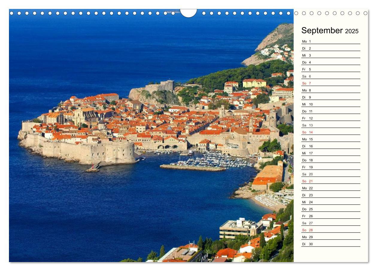 Bild: 9783435521784 | Dubrovnik - Perle der Adria (Wandkalender 2025 DIN A3 quer),...