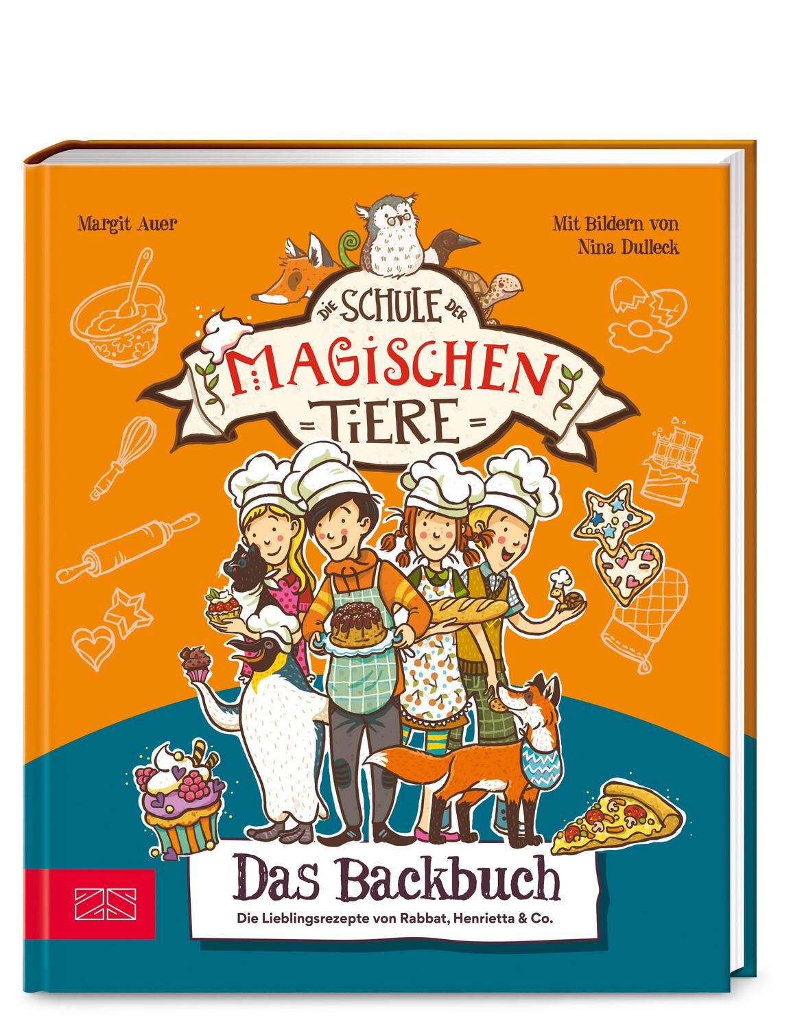 Cover: 9783965843448 | Die Schule der magischen Tiere - Das Backbuch | Margit Auer (u. a.)