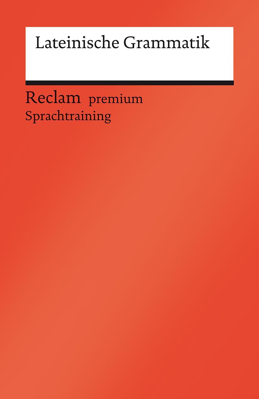 Cover: 9783150141182 | Lateinische Grammatik | Fritz Fajen | Taschenbuch | Klappenbroschur