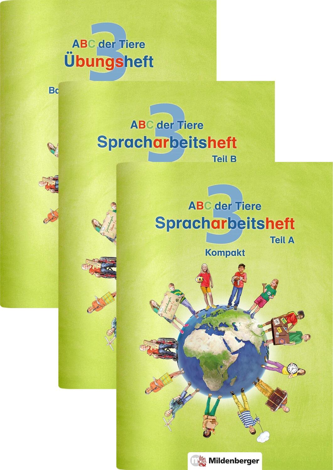 Cover: 9783619345311 | ABC der Tiere 3 - Spracharbeitsheft Kompakt | Förderausgabe | Kuhn