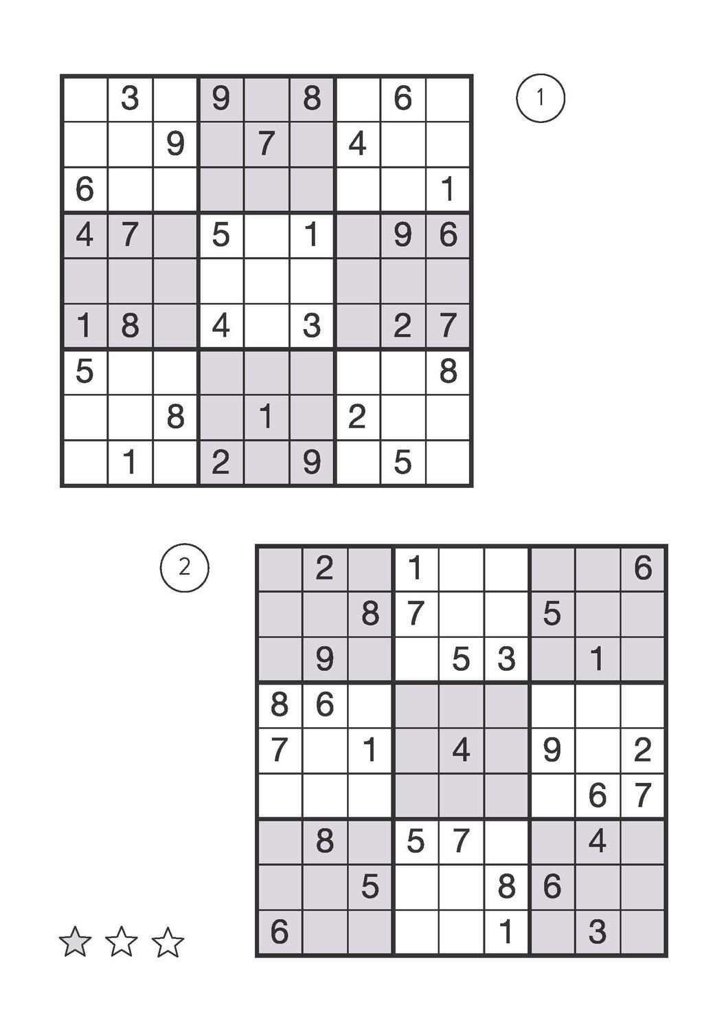 Bild: 9783987640193 | Sudoku-Block: einfach, mittel, schwer. 192 Sudokus in 3...