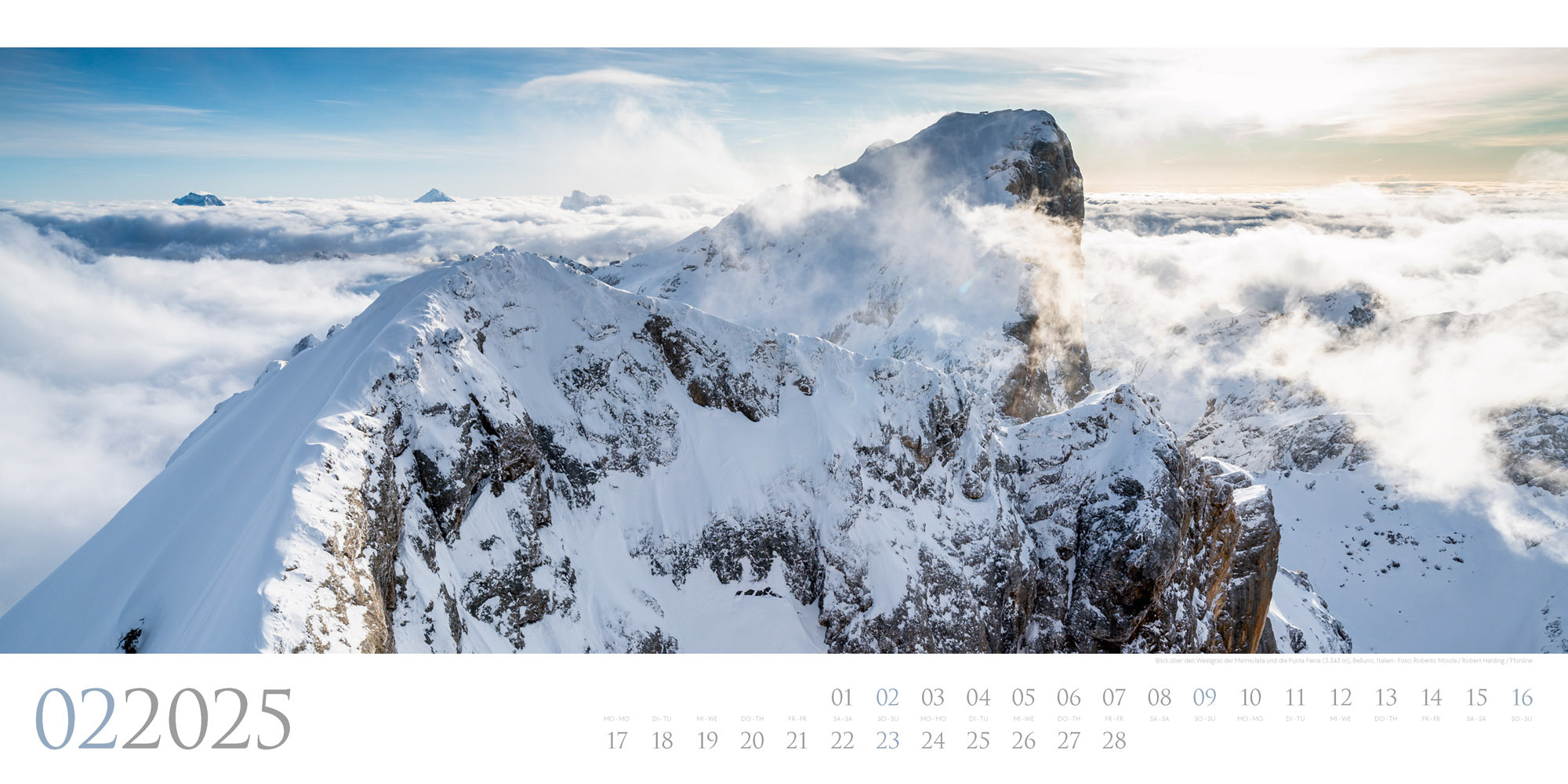 Bild: 9783838425580 | Dolomiten Kalender 2025 | Ackermann Kunstverlag | Kalender | 14 S.