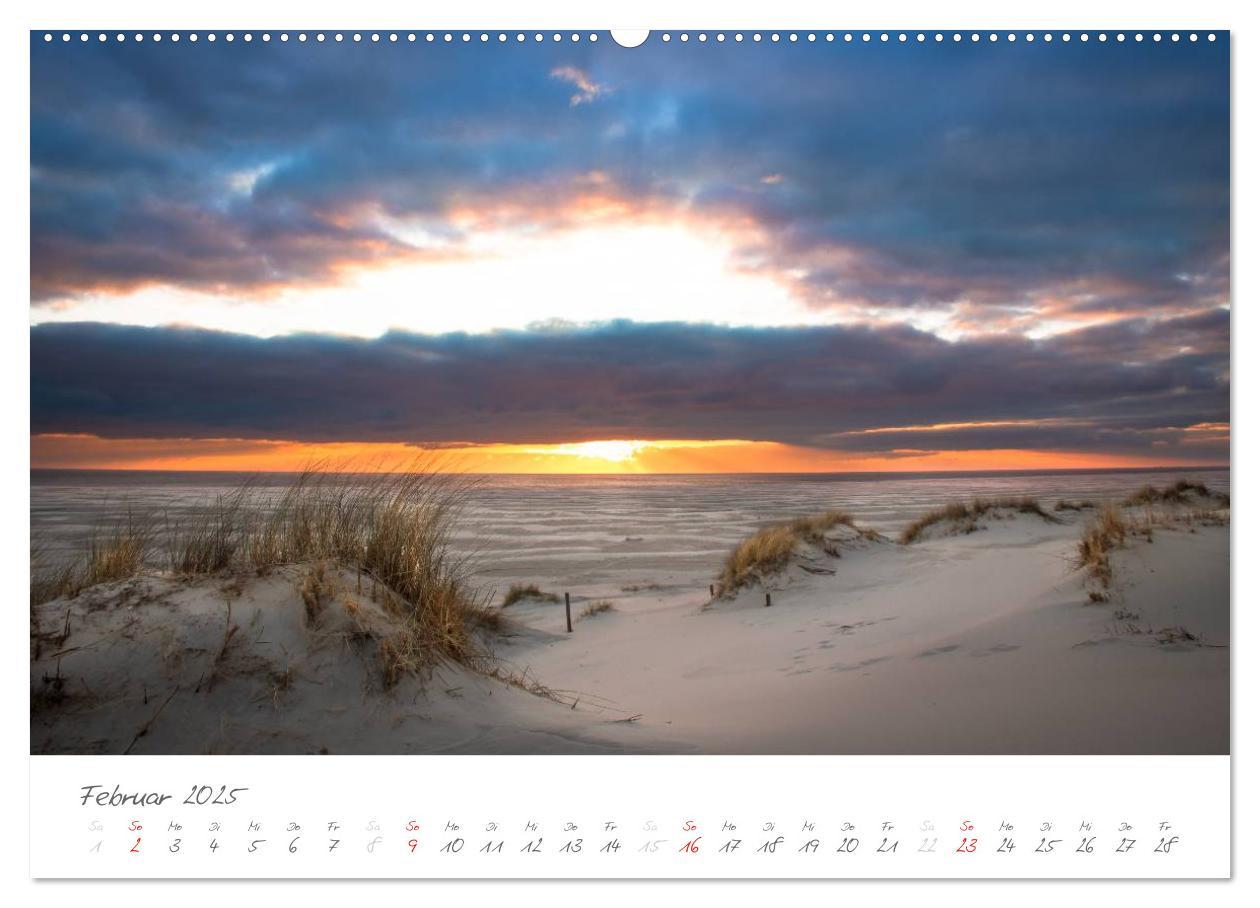 Bild: 9783435600939 | Amrum - Eine farbenfrohe Insellandschaft (Wandkalender 2025 DIN A2...