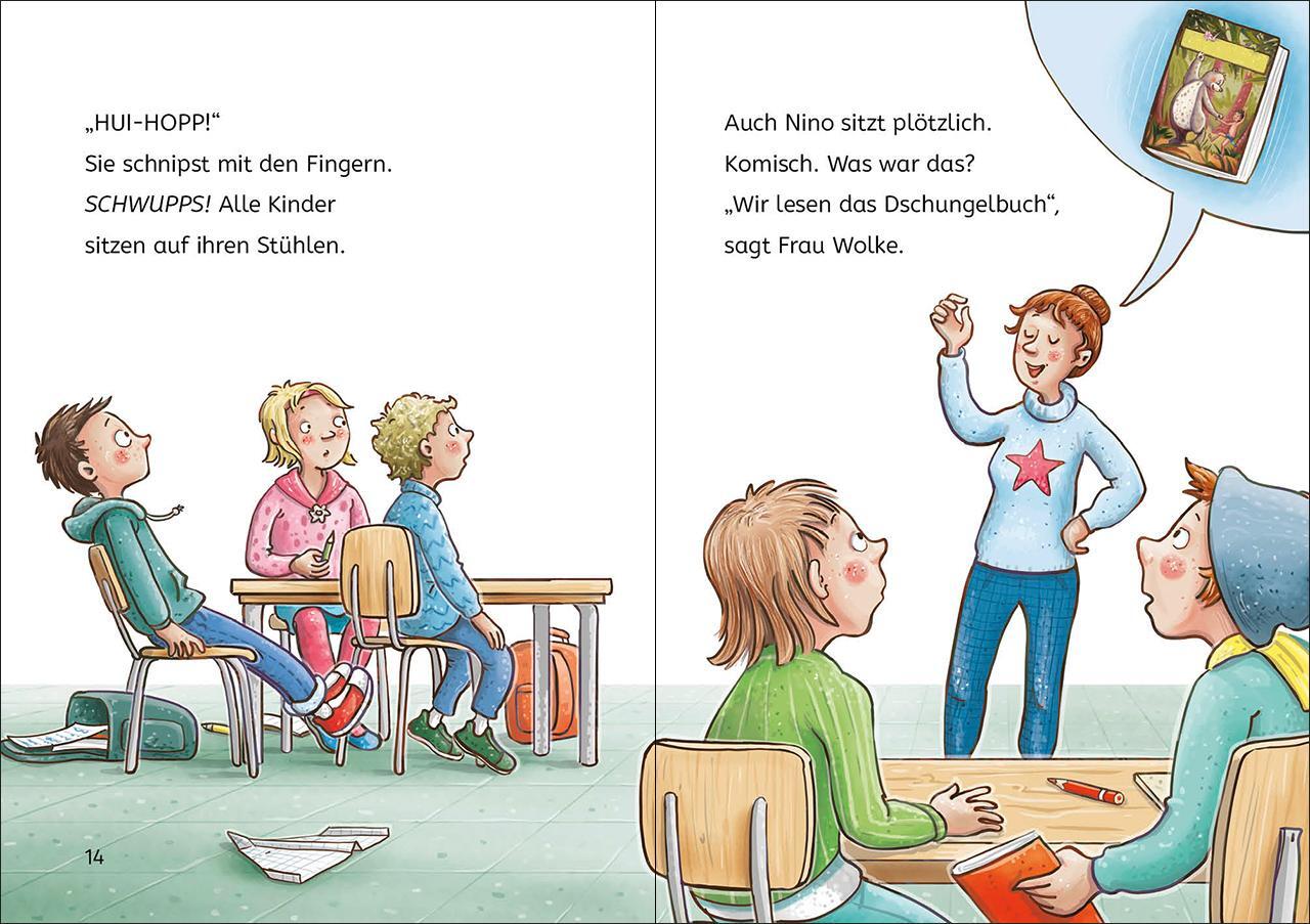 Bild: 9783743211070 | Leselöwen 1. Klasse - Hilfe, unsere Lehrerin kann zaubern! | Wiechmann