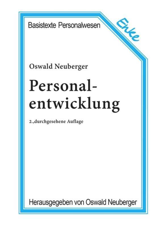 Cover: 9783828245655 | Personalentwicklung | Oswald Neuberger | Taschenbuch | ISSN | Deutsch