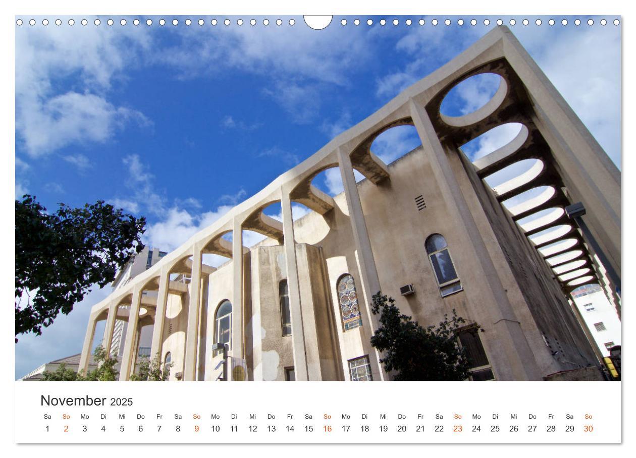 Bild: 9783435253524 | TEL AVIV Fassaden (Wandkalender 2025 DIN A3 quer), CALVENDO...