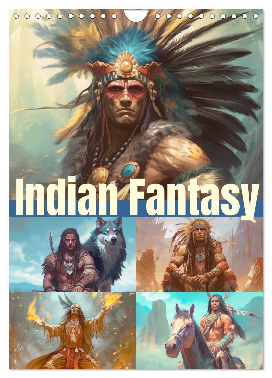 Cover: 9783383639098 | Indian Fantasy (Wandkalender 2024 DIN A4 hoch), CALVENDO...