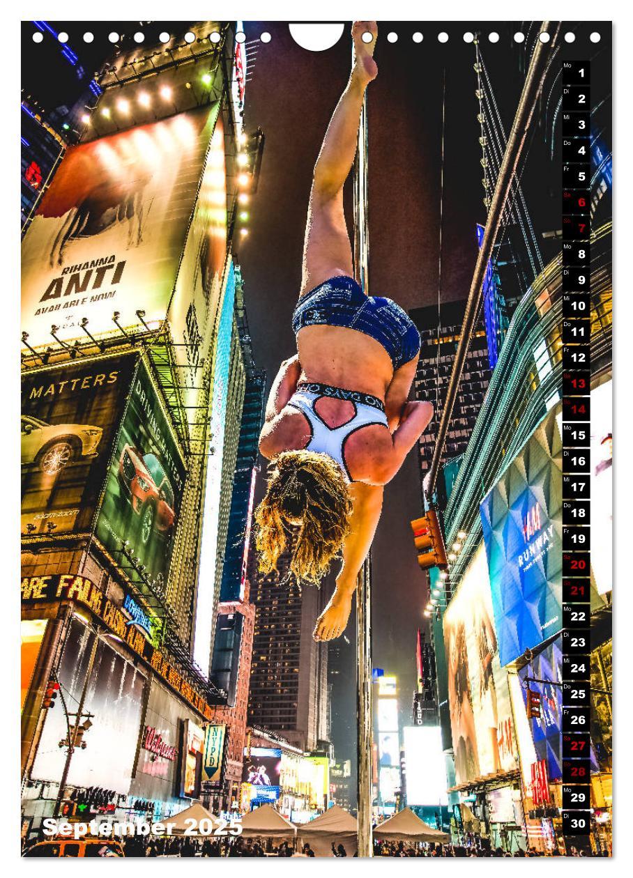 Bild: 9783435999910 | Poledance auf New Yorks Straßen (Wandkalender 2025 DIN A4 hoch),...