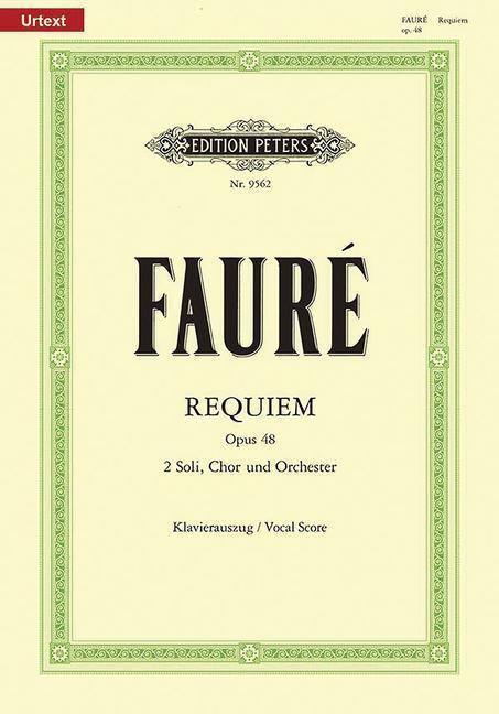 Cover: 9790014077426 | Messe de Requiem d-Moll op. 48 | Gabriel Fauré | Taschenbuch | 71 S.