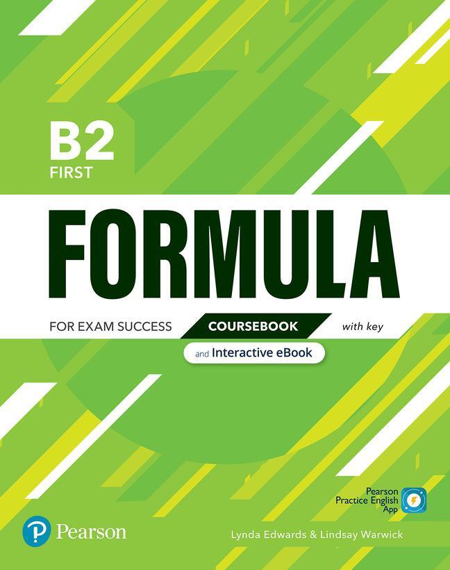 Cover: 9781292391410 | Formula B2 First Coursebook with key &amp; eBook | Bundle | 1 Taschenbuch