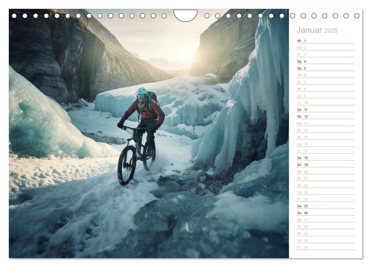 Bild: 9783383910067 | Mit dem Mountainbike durch die Welt (Wandkalender 2025 DIN A4...