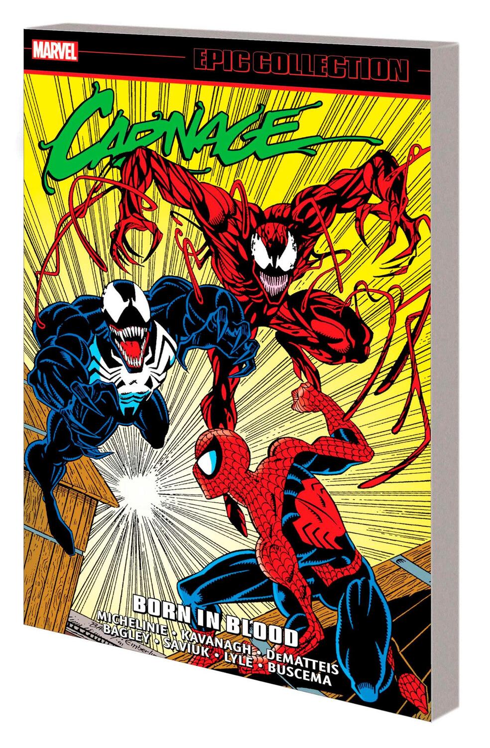 Cover: 9781302946623 | Carnage Epic Collection: Born in Blood | David Michelinie (u. a.)