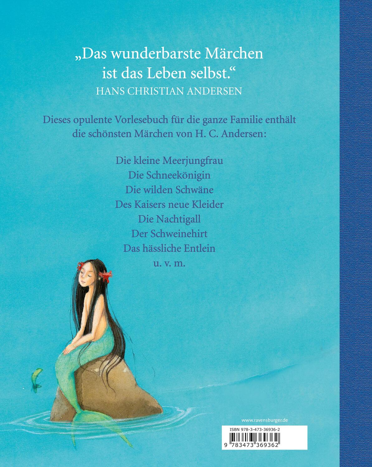 Rückseite: 9783473369362 | Andersens Märchen | Hans Christian Andersen | Buch | 240 S. | Deutsch