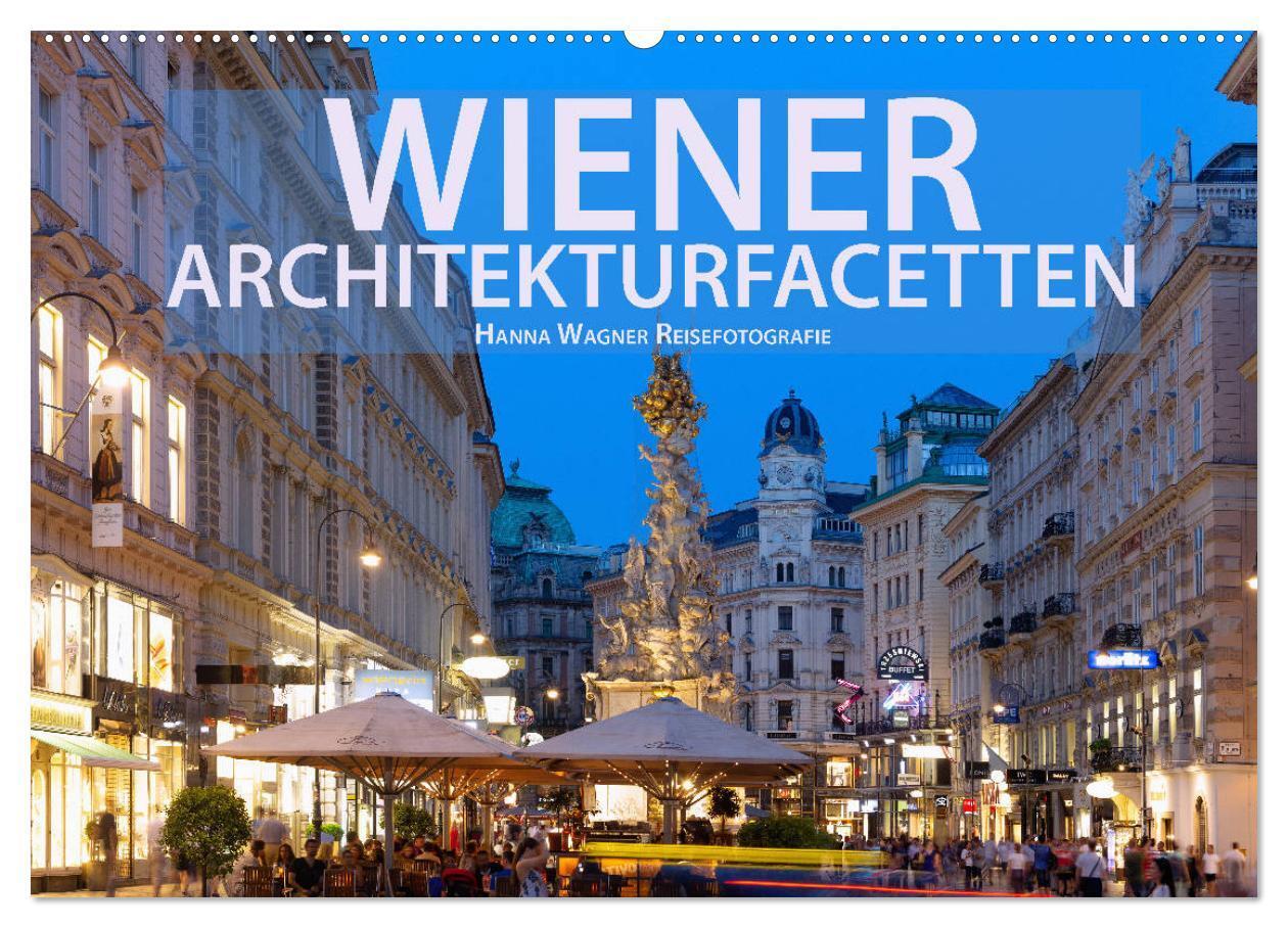 Cover: 9783675861145 | Wiener Architektur-Facetten (Wandkalender 2024 DIN A2 quer),...