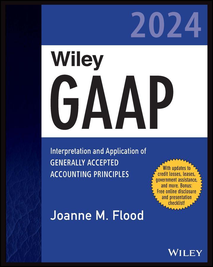 Cover: 9781394199808 | Wiley GAAP 2024 | Joanne M. Flood | Taschenbuch | 1360 S. | Englisch