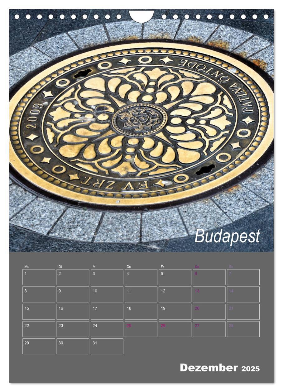 Bild: 9783435974993 | Faszination Kanaldeckel (Wandkalender 2025 DIN A4 hoch), CALVENDO...