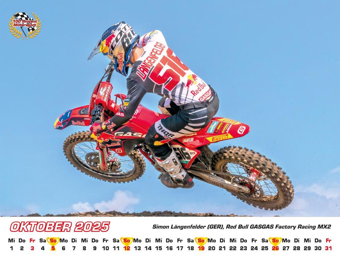 Bild: 9783948794682 | Motocross WM Kalender 2025 | Frank Pommer | Kalender | Deutsch | 2025