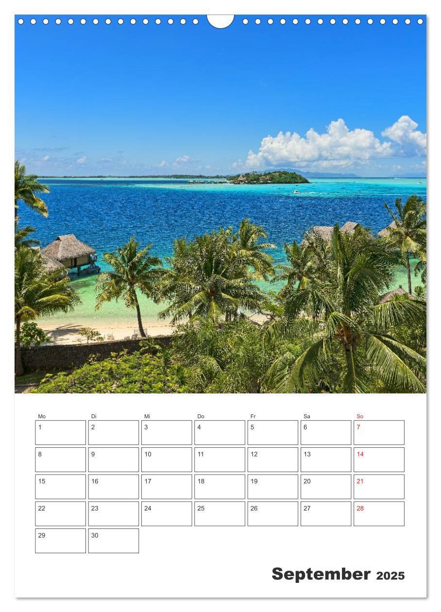 Bild: 9783457073216 | Inselparadiese im Südpazifik (Wandkalender 2025 DIN A3 hoch),...