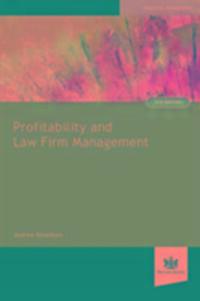 Cover: 9781784460174 | Profitability and Law Firm Management | Andrew Otterburn | Taschenbuch