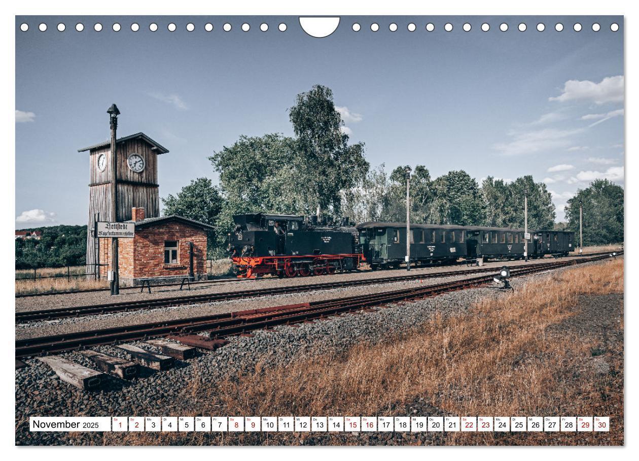 Bild: 9783435047147 | Die Mansfelder Bergwerksbahn (Wandkalender 2025 DIN A4 quer),...