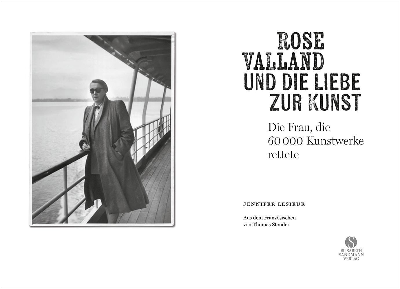 Bild: 9783945543481 | Rose Valland und die Liebe zur Kunst | Jennifer Lesieur | Buch | 2024