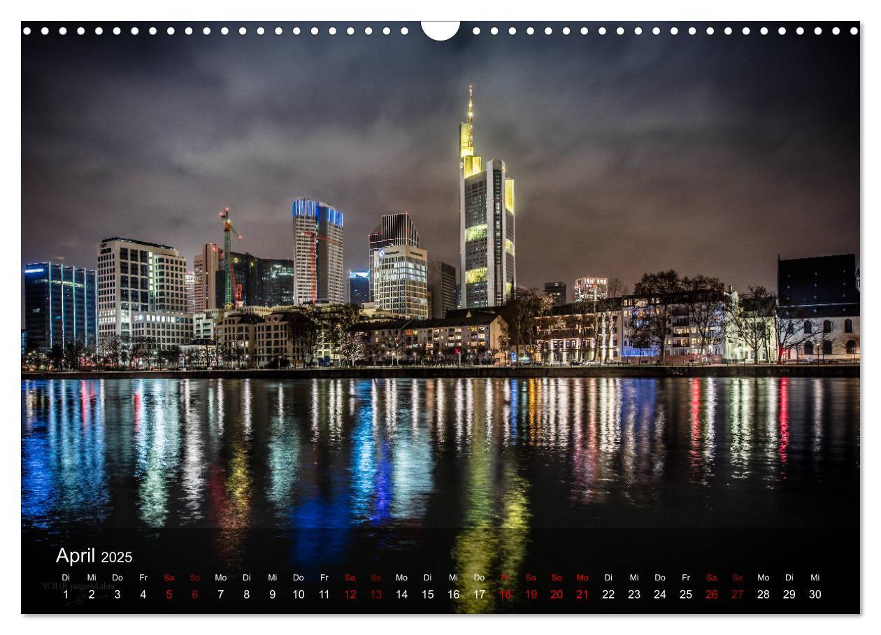 Bild: 9783435401444 | Frankfurt city view (Wandkalender 2025 DIN A3 quer), CALVENDO...