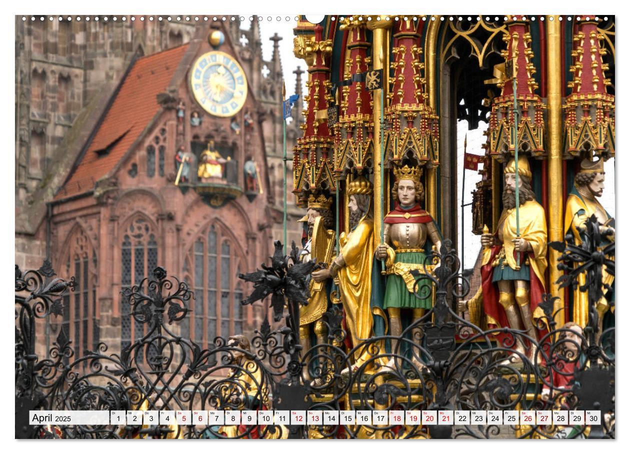 Bild: 9783383786457 | Wunderbares Nürnberg (Wandkalender 2025 DIN A2 quer), CALVENDO...