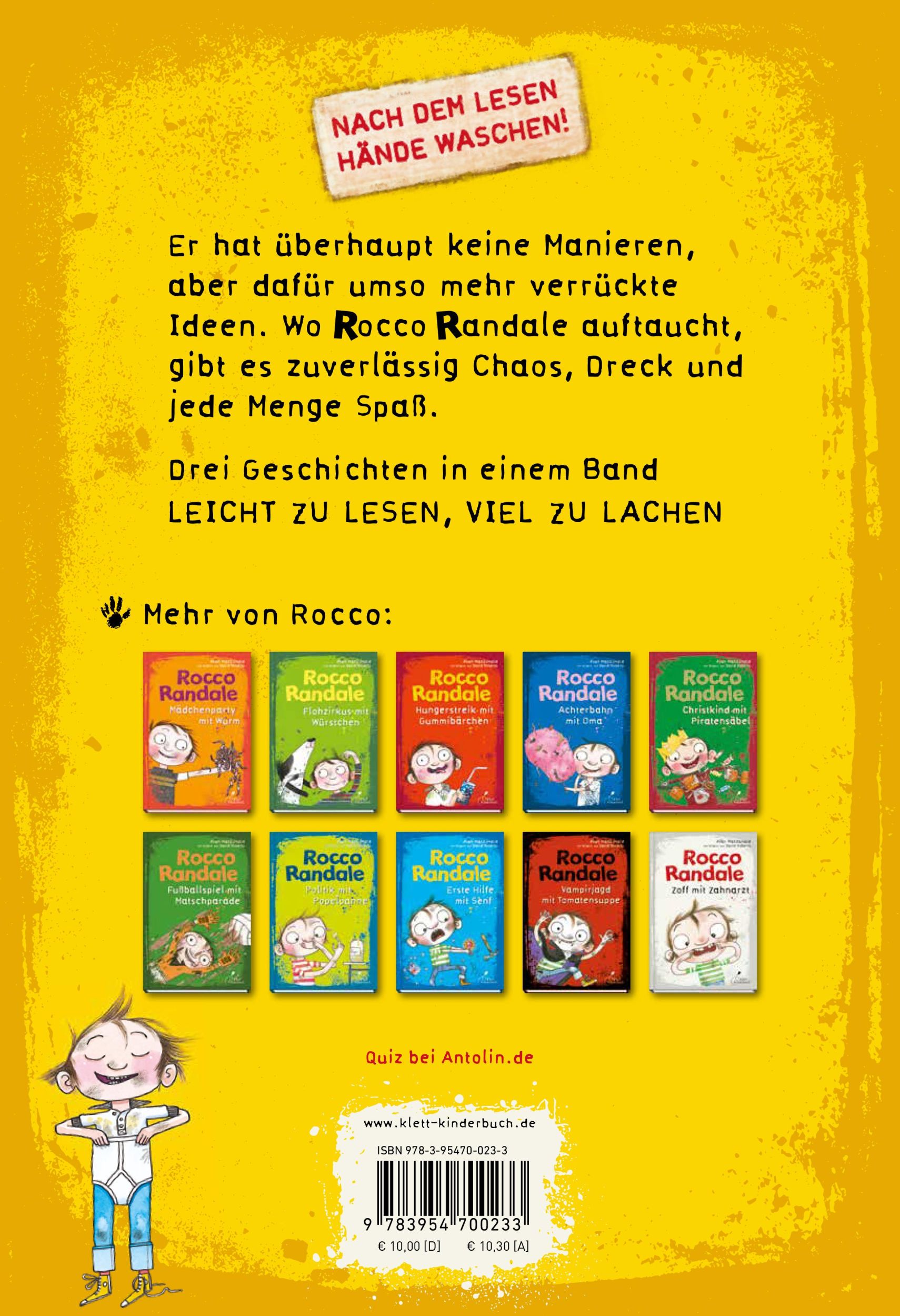 Rückseite: 9783954700233 | Rocco Randale 03. Oberstress mit Unterhose | Alan MacDonald | Buch