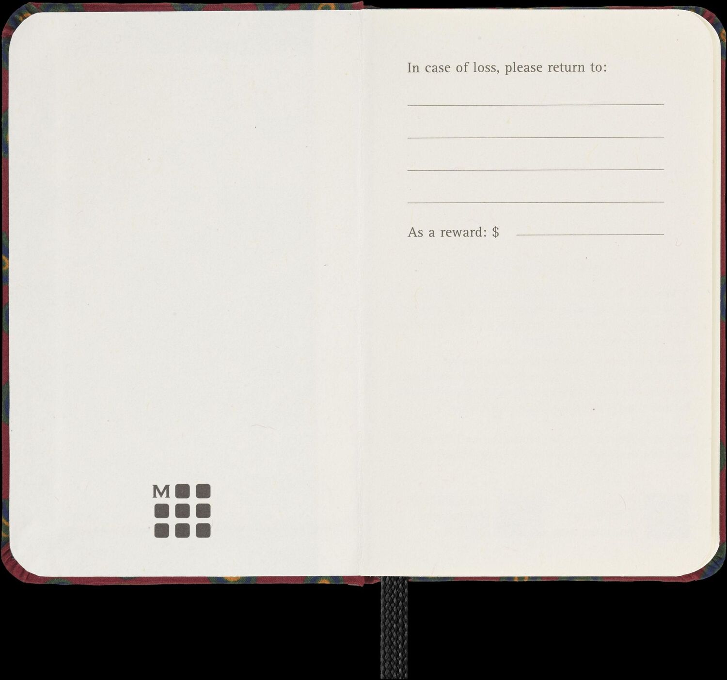 Bild: 8056598858839 | Moleskine Silk Notizbuch XS blanko Fester Hard Cover Einband...