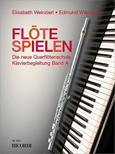 Cover: 9790204229345 | Flöte Spielen, Band A, Klavierbegleitungen | Die neue Querflötenschule