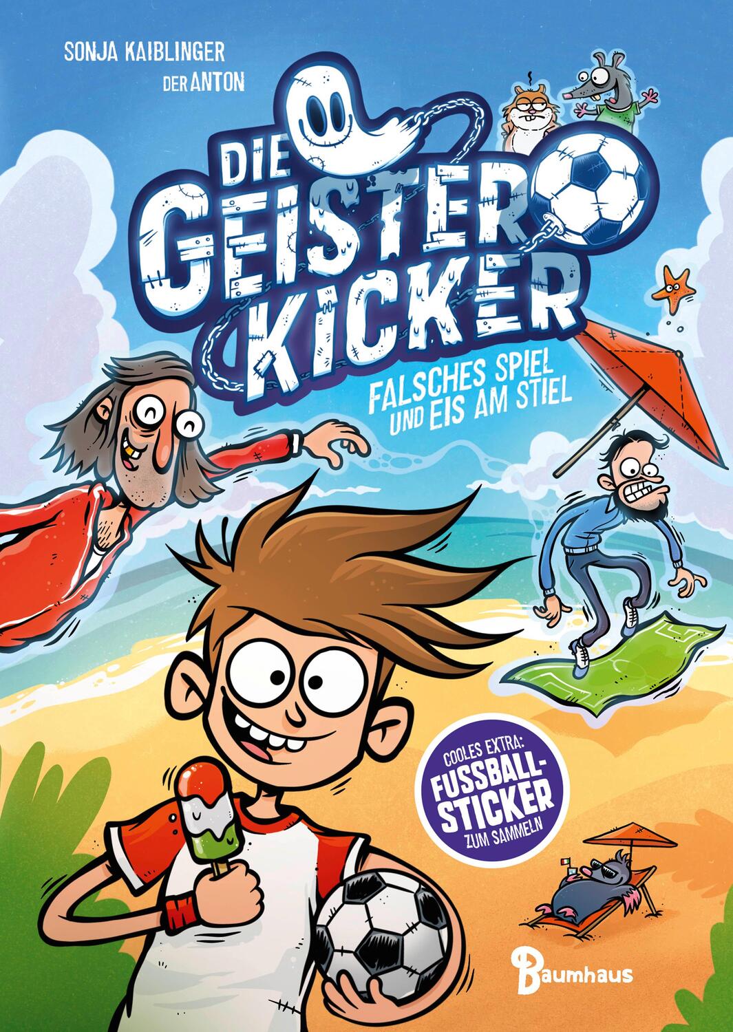 Cover: 9783833907722 | Die Geisterkicker - Falsches Spiel und Eis am Stiel (Band 2) | Buch