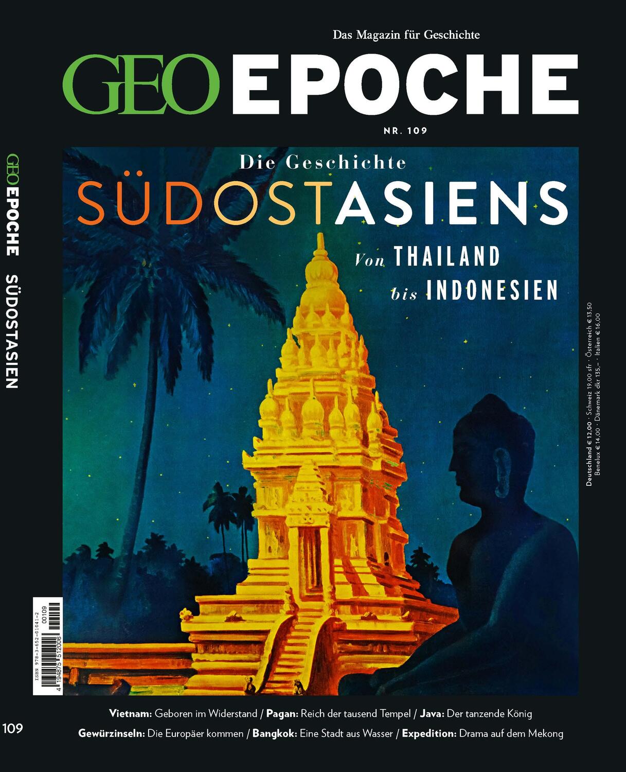 Cover: 9783652010412 | GEO Epoche 109/2020 - Das alte Südostasien | Jens Schröder (u. a.)